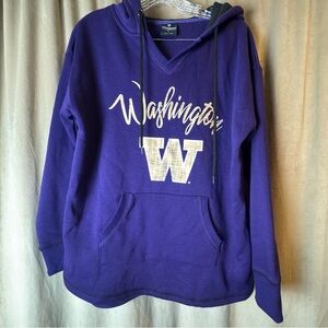 Women's Colosseum Purple Washington Huskies UW Football